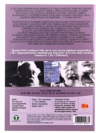 The Last Laugh (Portier z hotelu Atlantic) [DVD]