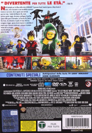 The Lego Ninjago Movie [DVD]