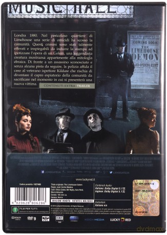 The Limehouse Golem (Golem z Limehouse) [DVD]