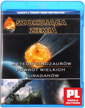 Szokująca Ziemia. Meteor dinozaurów, Powrót wielkich huraganów [Blu-Ray]