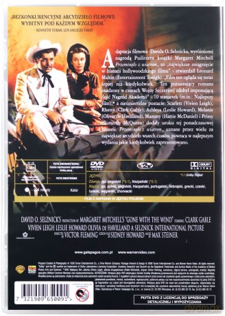 Przeminęło z wiatrem [DVD]