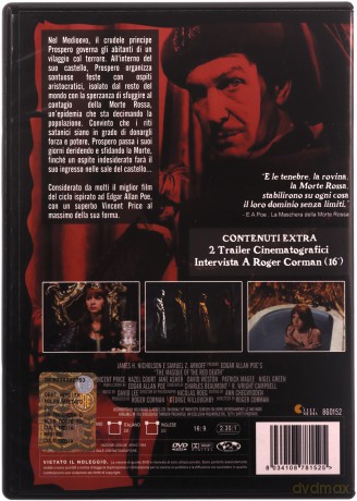 The Masque of the Red Death (Maska czerwonego moru) [DVD]