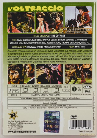 The Outrage (Prawda przeciw prawdzie) [DVD]