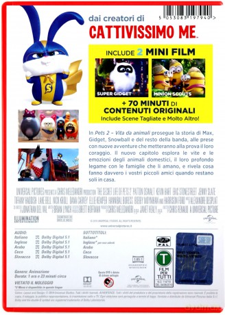 The Secret Life of Pets 2 (Sekretne życie zwierzaków domowych 2) [DVD]