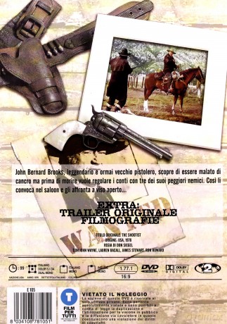 The Shootist (Rewolwerowiec) [DVD]