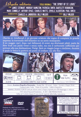 The Spirit of St. Louis (W duchu St. Louis) [DVD]