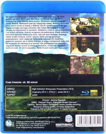 Szokująca Ziemia: Kamerun. Jaglavak Książę insektów [Blu-Ray]