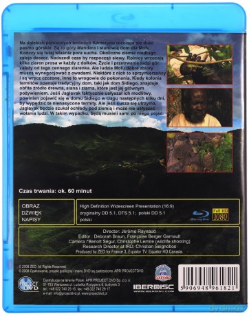 Szokująca Ziemia: Kamerun. Jaglavak Książę insektów [Blu-Ray]