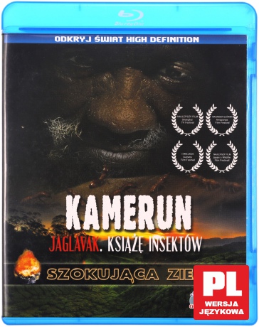 Szokująca Ziemia: Kamerun. Jaglavak Książę insektów [Blu-Ray]