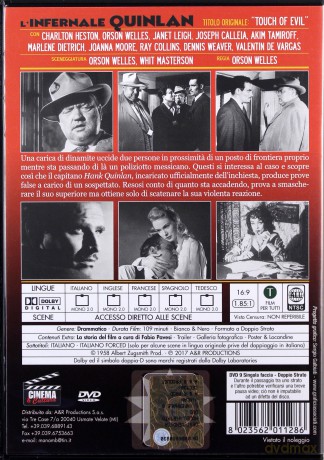 Touch of Evil (Dotyk zła) [DVD]