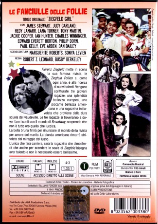 Ziegfeld Girl (Limited Edition) (Kulisy wielkiej rewii) [DVD]