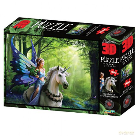 Anne Stokes Realms Of Enchantment 3D Effect. 500 el. [PUZZLE]
