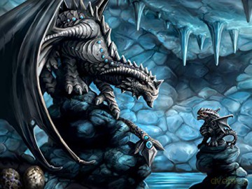 Anne Stokes Rock Dragon 3D 500 el.Multi-Colour [PUZZLE]