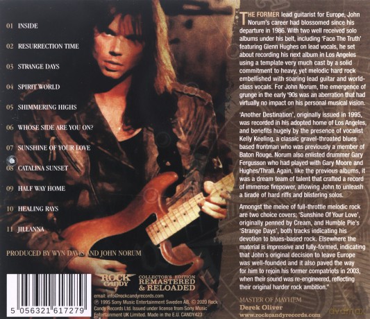 John Norum: Another Destination [CD]