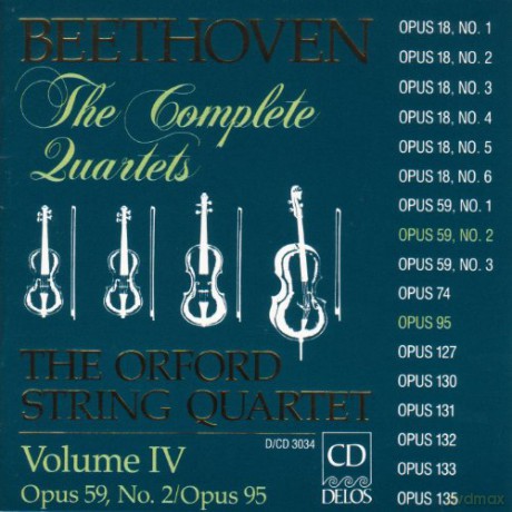 Orford String Quartet: Beethoven [CD]