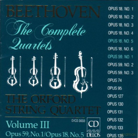 Orford String Quartet: Beethoven [CD]