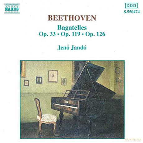 Jeno Jando: Beethovenbagatelles [CD]