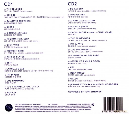 Cafe Del Mar: 40th Anniversary [2CD]