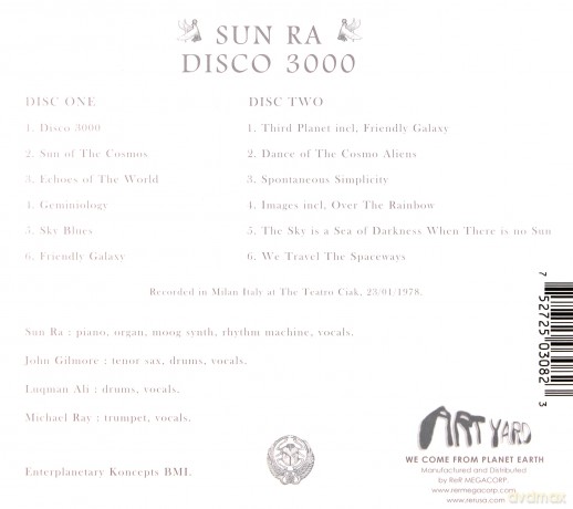 Sun Ra: Disco 3000 - Complete Sessions [2CD]