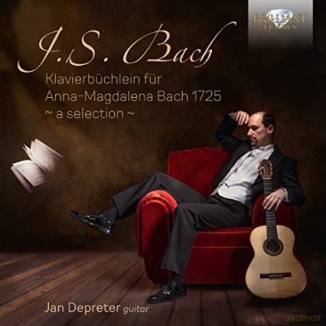Jan Depreter: J.S. Bach: Klavierbuchlein Fur Anna-Magdalena Bach [CD]