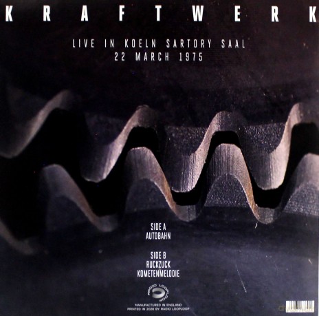 Kraftwerk: Live In Kolen Sartory Saal March 22 1975 [Winyl]