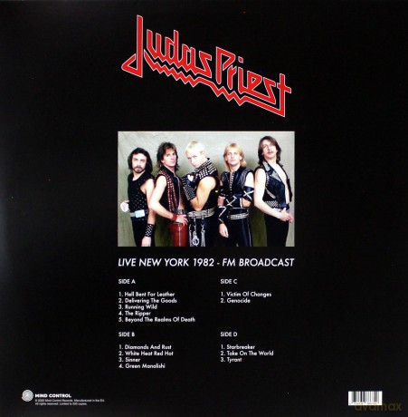 Judas Priest: Live New York - Fm Broadcast [2xWinyl]