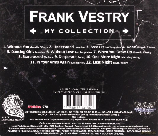 Frank Vestry: My Collection [CD]