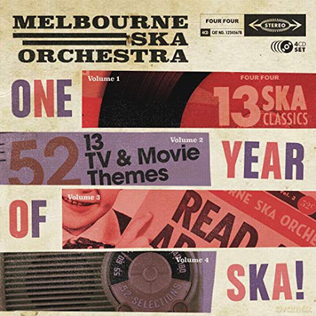 Melbourne Ska Orchestra: One Year Of Ska - 52 Song Box-Set [4CD]