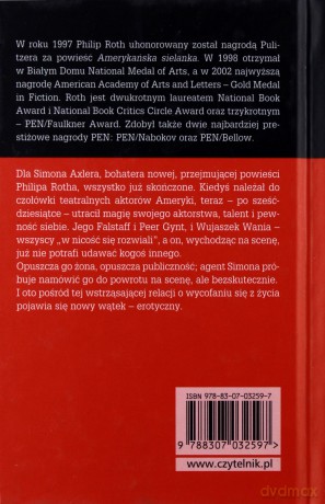 Upokorzenie (twarda) - Philip Roth [KSIĄŻKA]