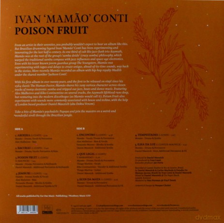 Ivan Conti: Poison Fruit (Special) (Grey Splattered) (RSD 2020) [2xWinyl]