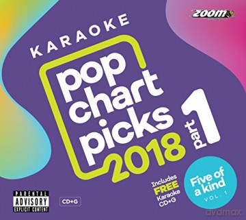 Zoom Karaoke: Pop Chart Picks 2018: Part 1 + Five Of A Kind Vol. 1 [2CD]