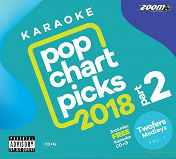 Zoom Karaoke: Pop Chart Picks 2018: Part 2 + Twofers Medleys Vol. 1 [2CD]