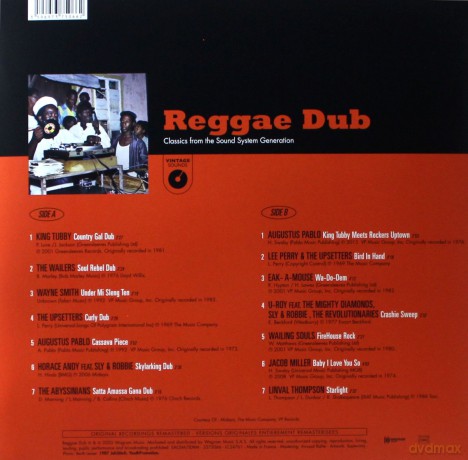 Vintage Sounds Reggae Dub [Winyl]