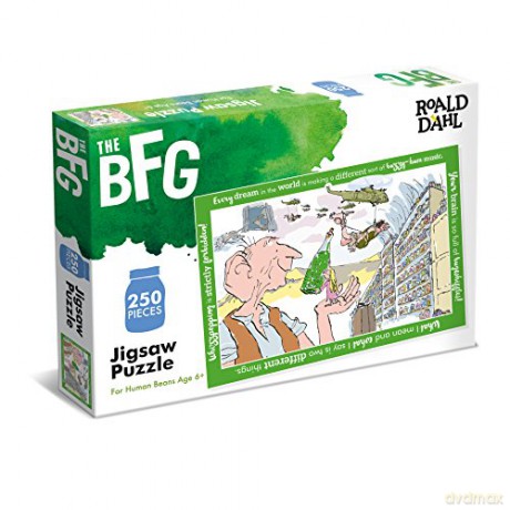 Roald Dahl: Roald Dahl 250 el.Big Friendly Giant [PUZZLE]