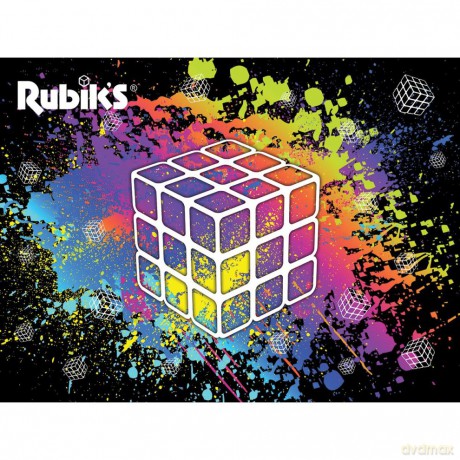 Rubiks Neon Splatter Super 3D Effect 500 el. [PUZZLE]