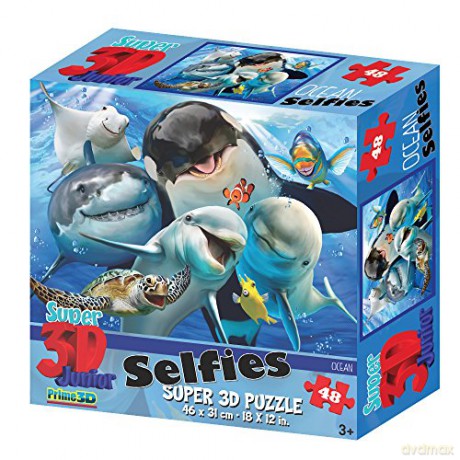 Selfie Ocean 3D Effect 48 el. [PUZZLE]