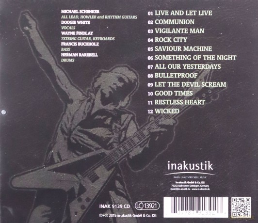 Michael Schenkers Temple Of Rock: Spirit On A Mission [CD]