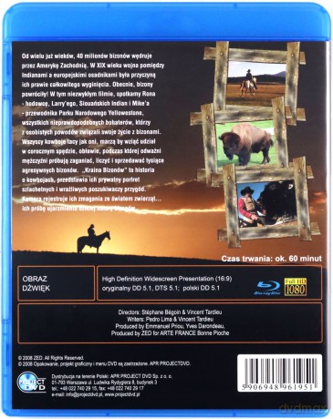 Szokująca Ziemia: Ameryka. Kraina bizonów [Blu-Ray]