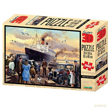 The Queen Mary Super 3D Effect 500 el. [PUZZLE]