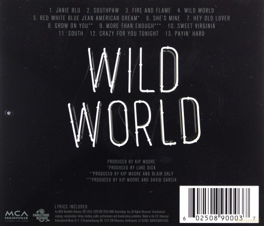 Kip Moore: Wild World [CD]