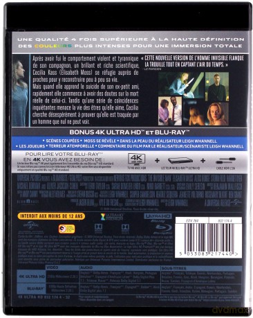 Niewidzialny człowiek [Blu-Ray 4K]+[Blu-Ray]