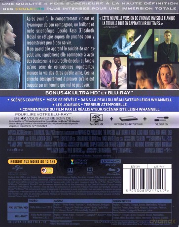 Niewidzialny człowiek [Blu-Ray 4K]+[Blu-Ray]
