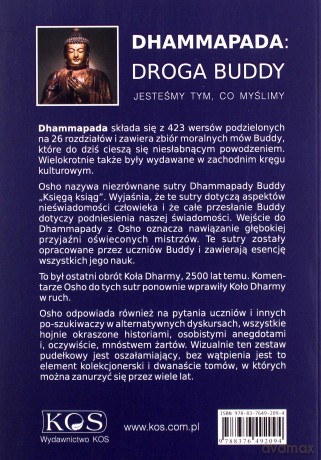 Dhammapada. Droga Buddy. Jesteśmy tym, co myślimy - Osho [KSIĄŻKA]