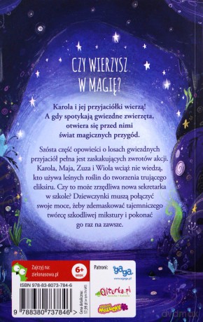 Gwiezdni przyjaciele (Tom 6) Trujący eliksir - Linda Chapman [KSIĄŻKA]
