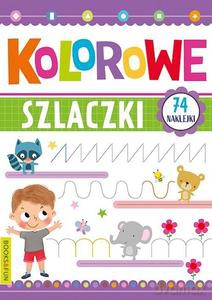 Kolorowe szlaczki plus naklejki [KSIĄŻKA]