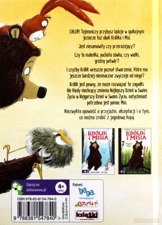 Królik i Misia (Tom 3) Sposób na przekąskę - Julian Gough [KSIĄŻKA]