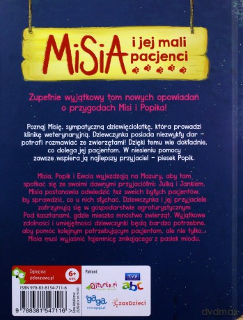 Misia i jej mali pacjenci. Złocista zagadka - Aniela Cholewińska-Szkolik [KSIĄŻKA]