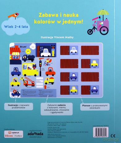 Moje pierwsze memo. Kolory - Vincent Mathy [KSIĄŻKA]