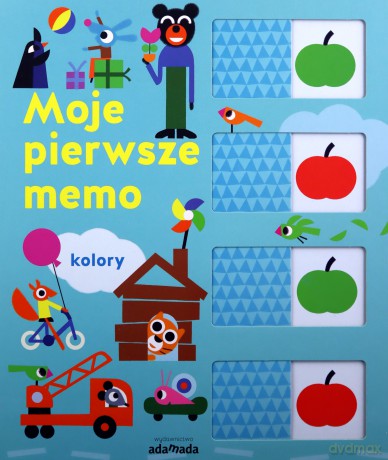 Moje pierwsze memo. Kolory - Vincent Mathy [KSIĄŻKA]