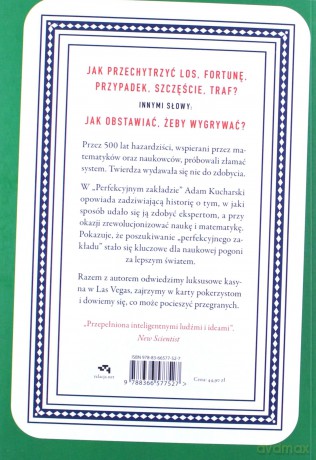 Perfekcyjny zakład. Jak nauka i matematyka pozbawiają hazard ślepego szczęścia - Adam Kucharski [KSIĄŻKA]